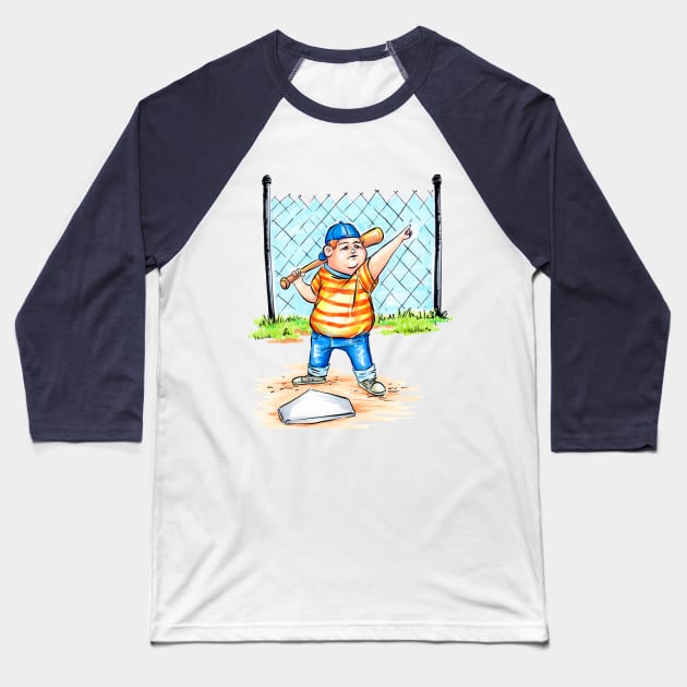 The Great Hambino Baseball T-Shirt by obillwon